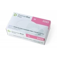 SVS #5063, GLOVE, EXAM, NON-STERILE, NITRILE, M, PF, 2000/CS Image