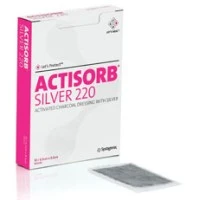 Systagenix #650220, DRESSING ACTISORB SLVR 2.5INX3.75IN 10/BX 5BX/CA Image Systagenix #650220, DRESSING ACTISORB SLVR 2.5INX3.75IN 10/BX 5BX/CA Image