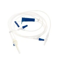 TrueCare Biomedix #TCBINF6519, 97", 2 CLAVES (14 AND 80") FROM MALE LL, BC VALVE, SLIDE CLAMP, BAXTER FLOGARD COMPATIBLE IV ADMIN SET, 50/BX Image TrueCare Biomedix #TCBINF6519, 97", 2 CLAVES (14 AND 80") FROM MALE LL, BC VALVE, SLIDE CLAMP, BAXTER FLOGARD COMPATIBLE IV ADMIN SET, 50/BX Image