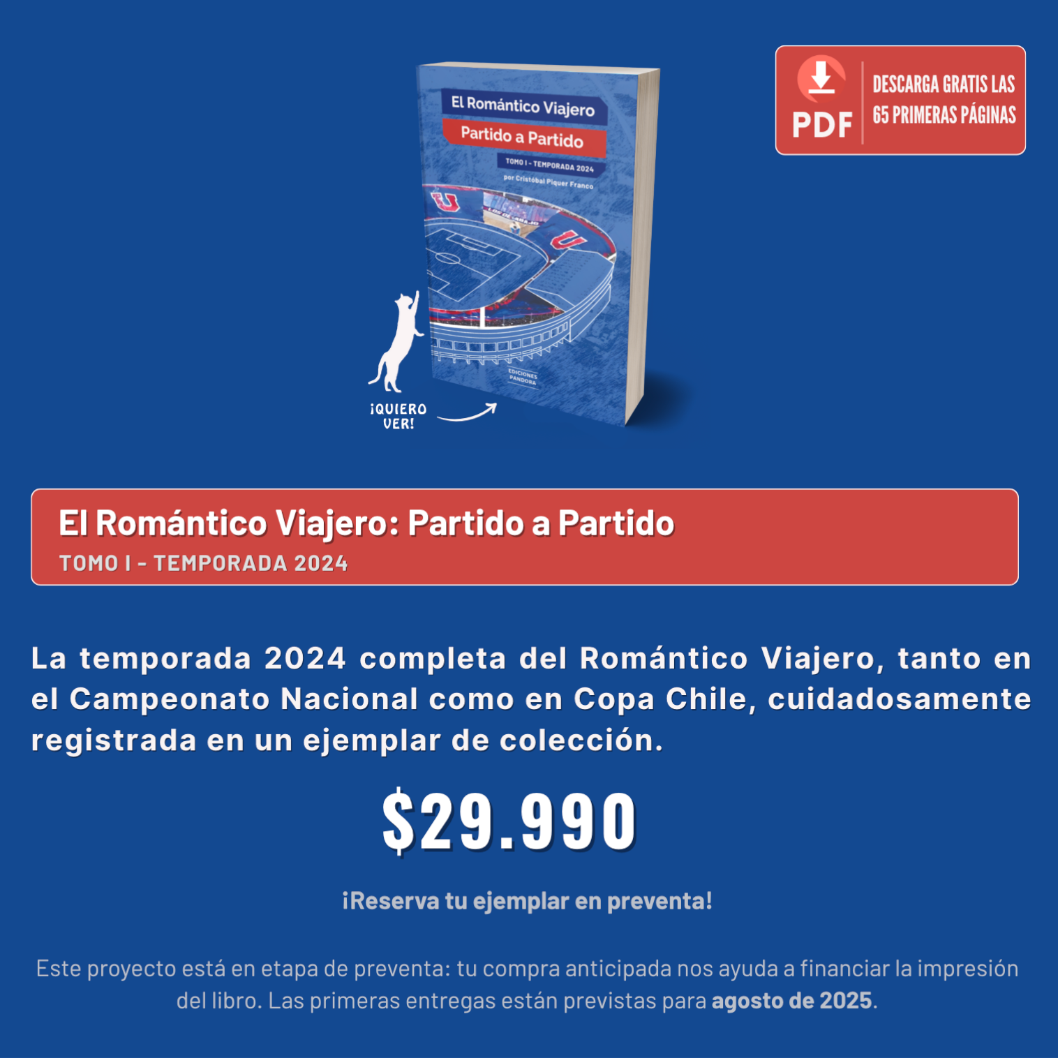 El Romántico Viajero: Partido a Partido — Tomo I, Temporada 2024. Ahora $29.990