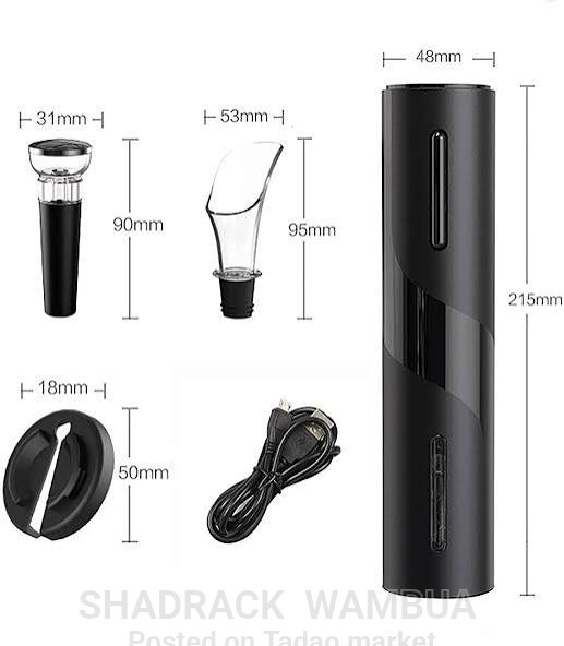 Electric wine opener set 2