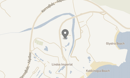 Lokation for Hotel Lindos Imperial Resort & Spa