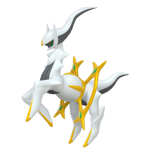 Arceus - Normal type Pokemon from with stats, moves, and evolution data