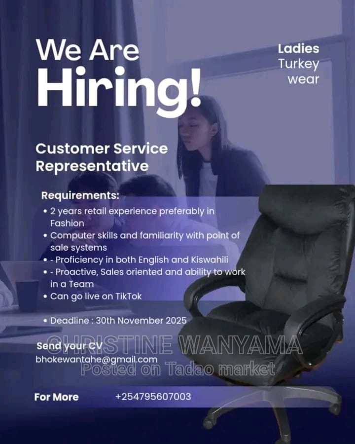 Customer service representative 3