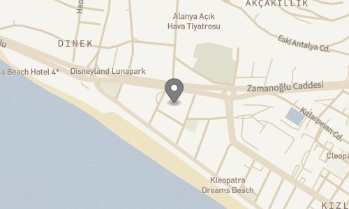 Lokation for Yeniacun Apart Hotel