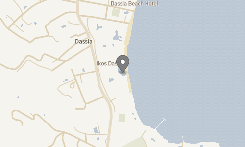 Lokation for Ikos Dassia