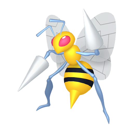 Beedrill - Bug/Poison type Pokemon from Pokemon FireRed and LeafGreen with stats, moves, and evolution data
