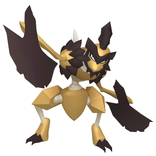 Kleavor - Bug/Rock type Pokemon from Pokemon Scarlet and Violet with stats, moves, and evolution data