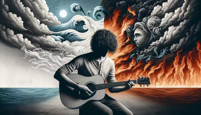 The meaning of Fire And The Flood by Vance Joy AI interpretation of Fire And The Flood by Vance Joy