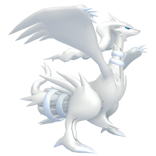 Reshiram - Dragon/Fire type Pokemon from with stats, moves, and evolution data
