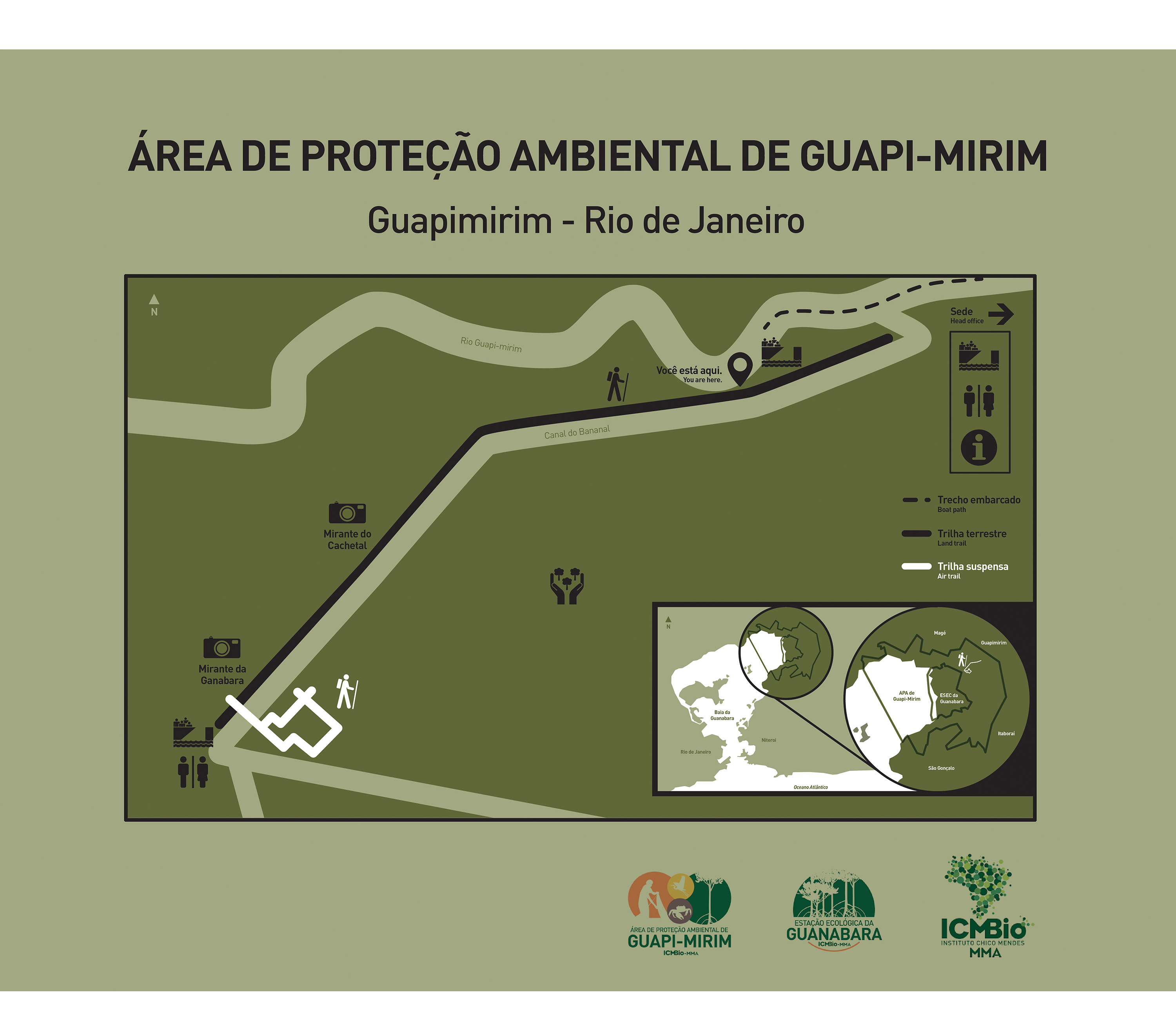 Projeto de Sinalização de trilha ecológica APA Guapimirim - Imagem 3