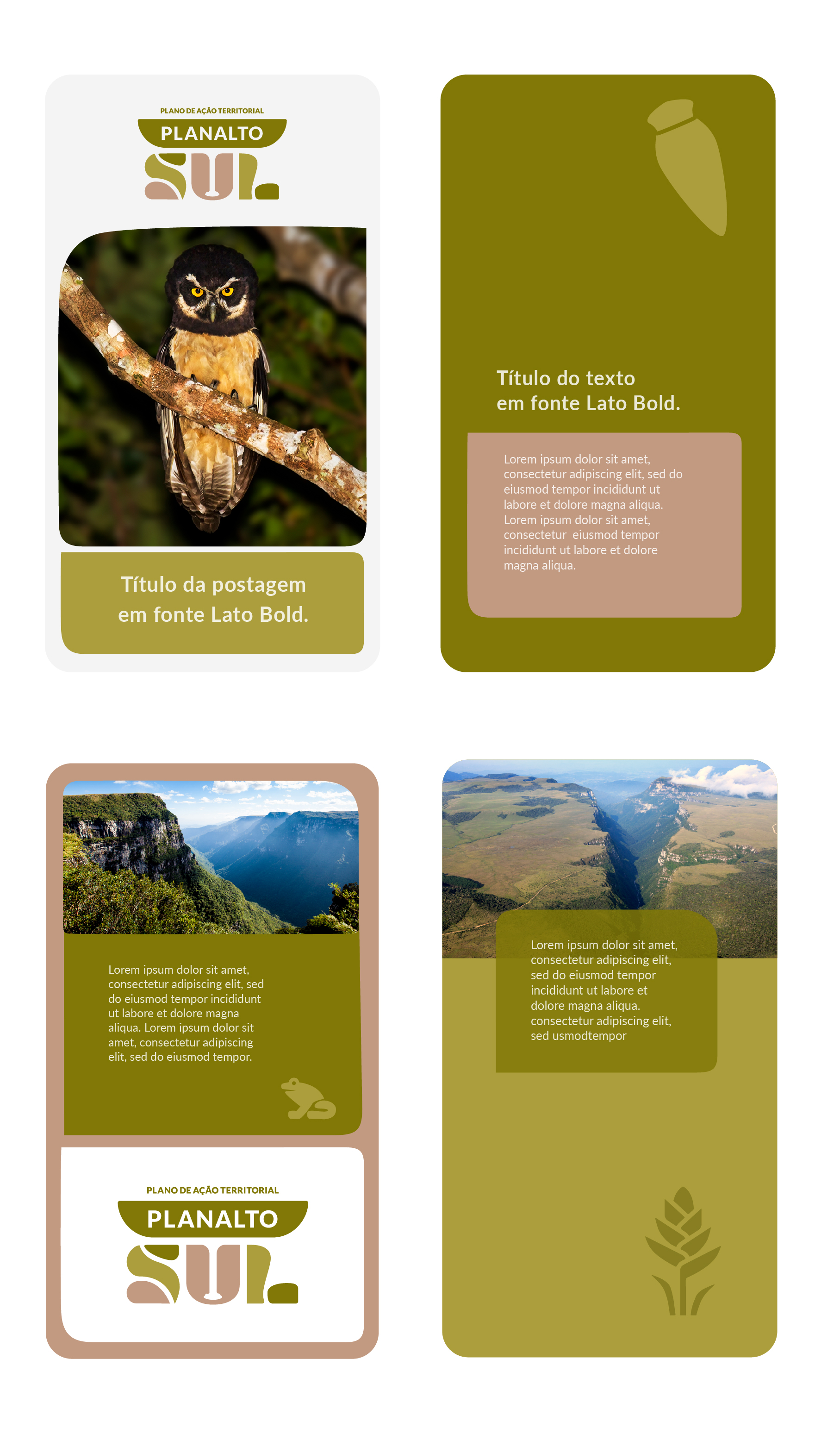 Identidade visual do Plano de Ação Territorial Planalto Sul - Imagem 4