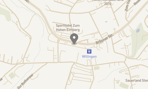 Lokation for Mountain View Hotel Willingen BW Signature Collection