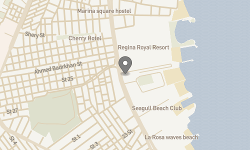 Lokation for Hotel Minamark Beach Resort & Spa