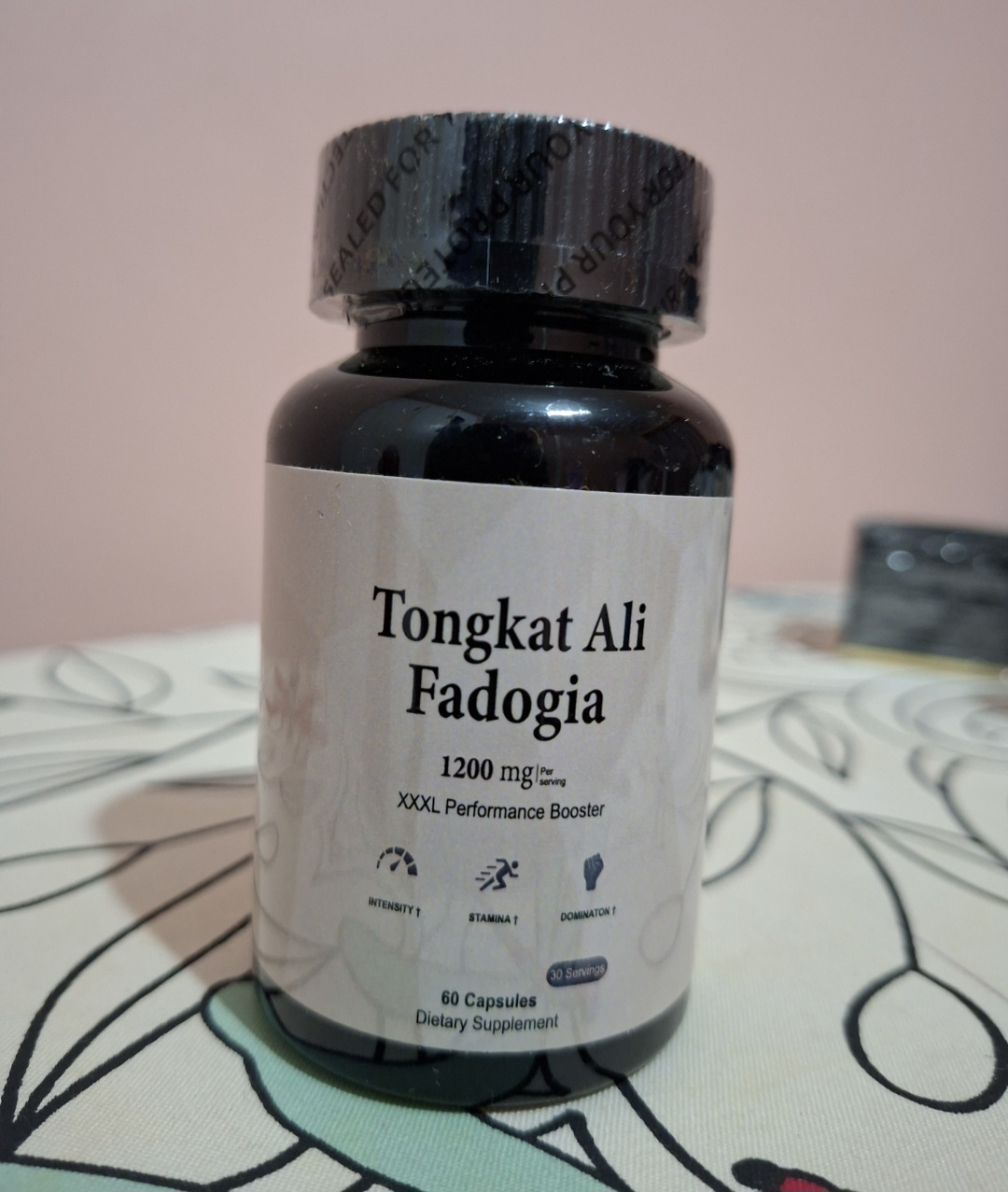 Tongkat Ali and Fadogia 1200mg, 60's