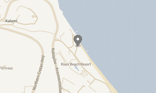 Lokation for Kiani Beach Resort