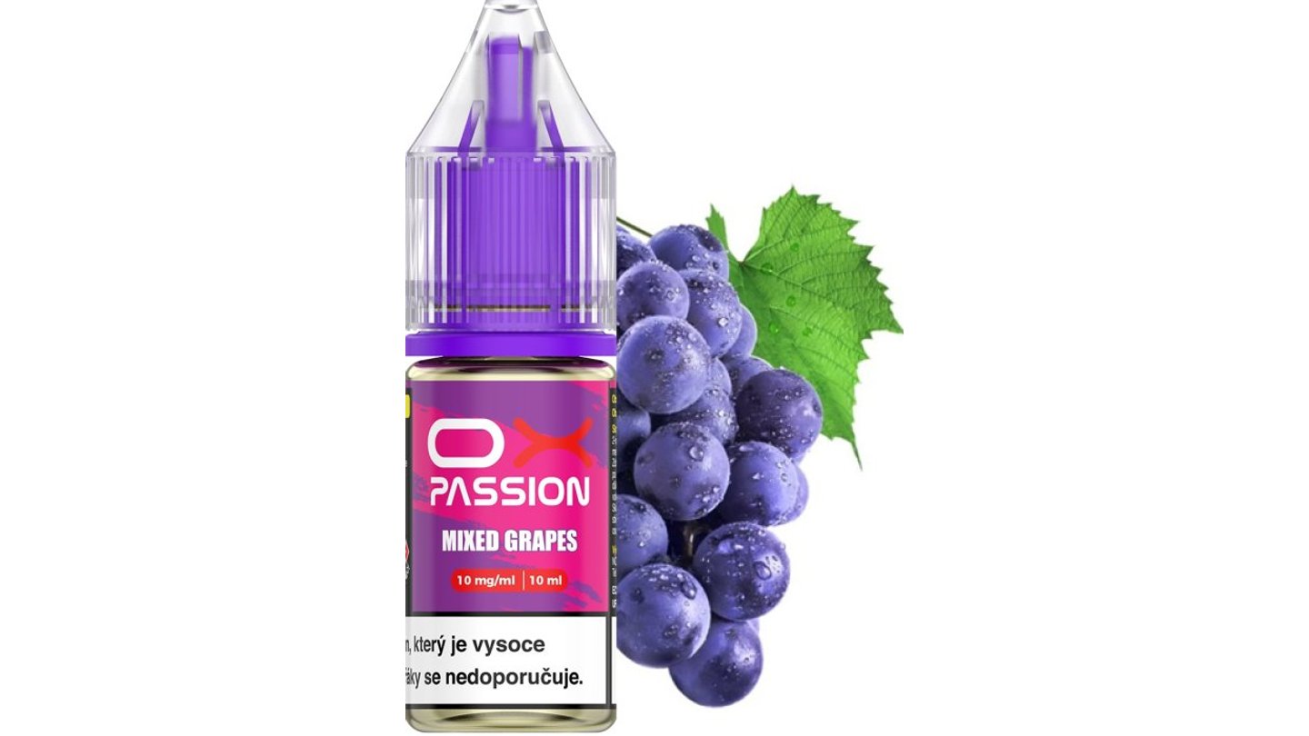 OXVA OX PASSION Salt Hroznový mix 10ml 10mg