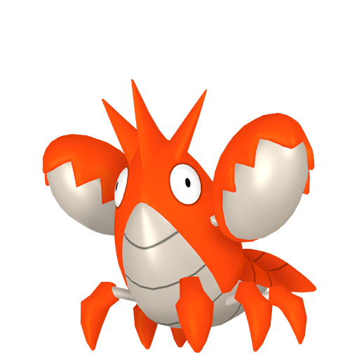 Corphish - Water type Pokemon from Pokemon X and Y with stats, moves, and evolution data
