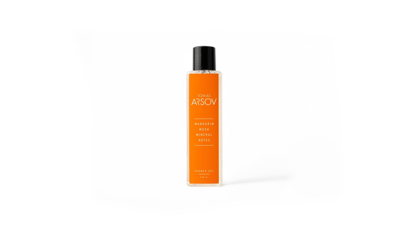 MANDARIN MUSK MINERAL NOTES Sprchový gel 200 ml