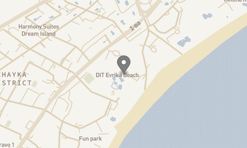 Lokation for DIT Evrika Beach Club Hotel