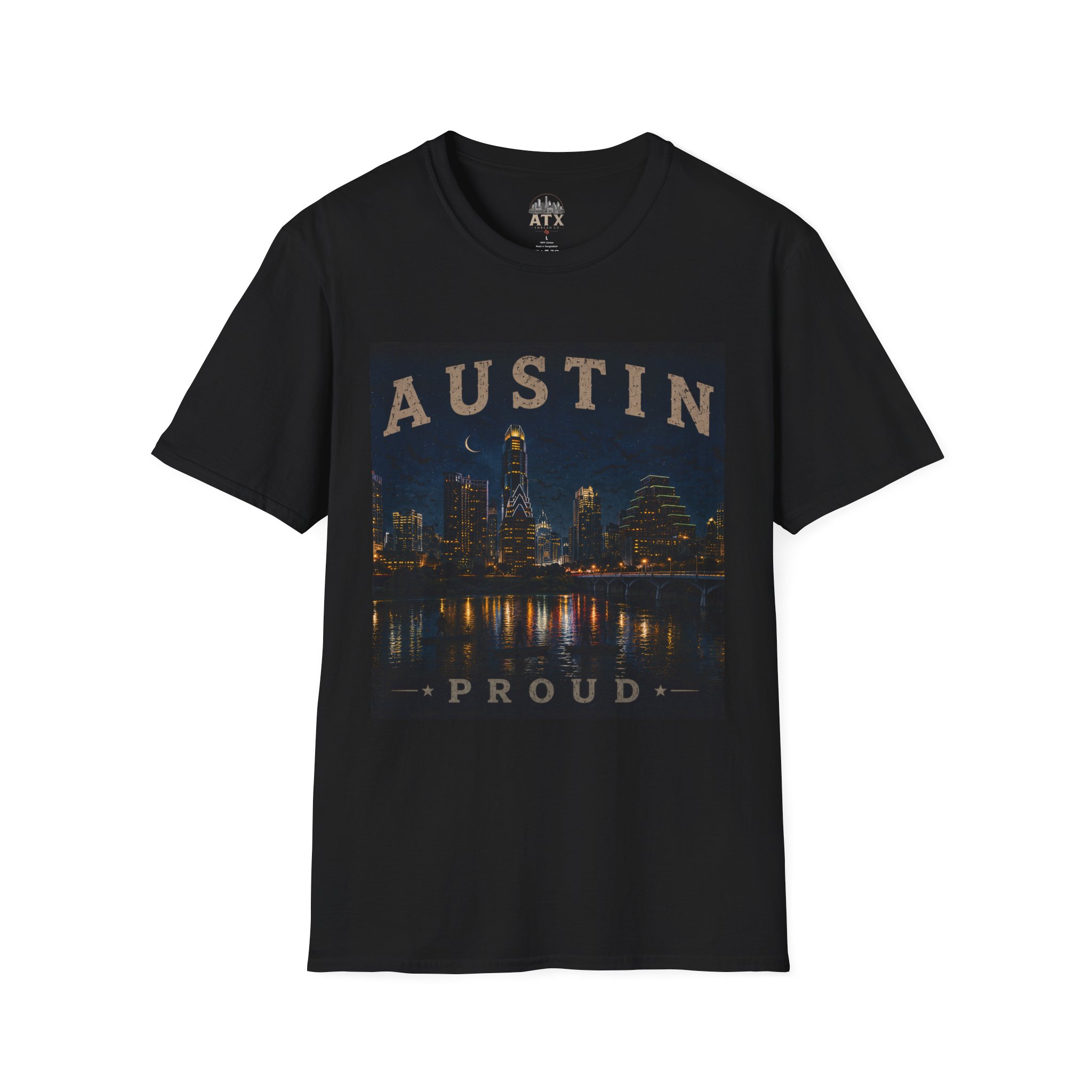 Austin Skyline Night Tee