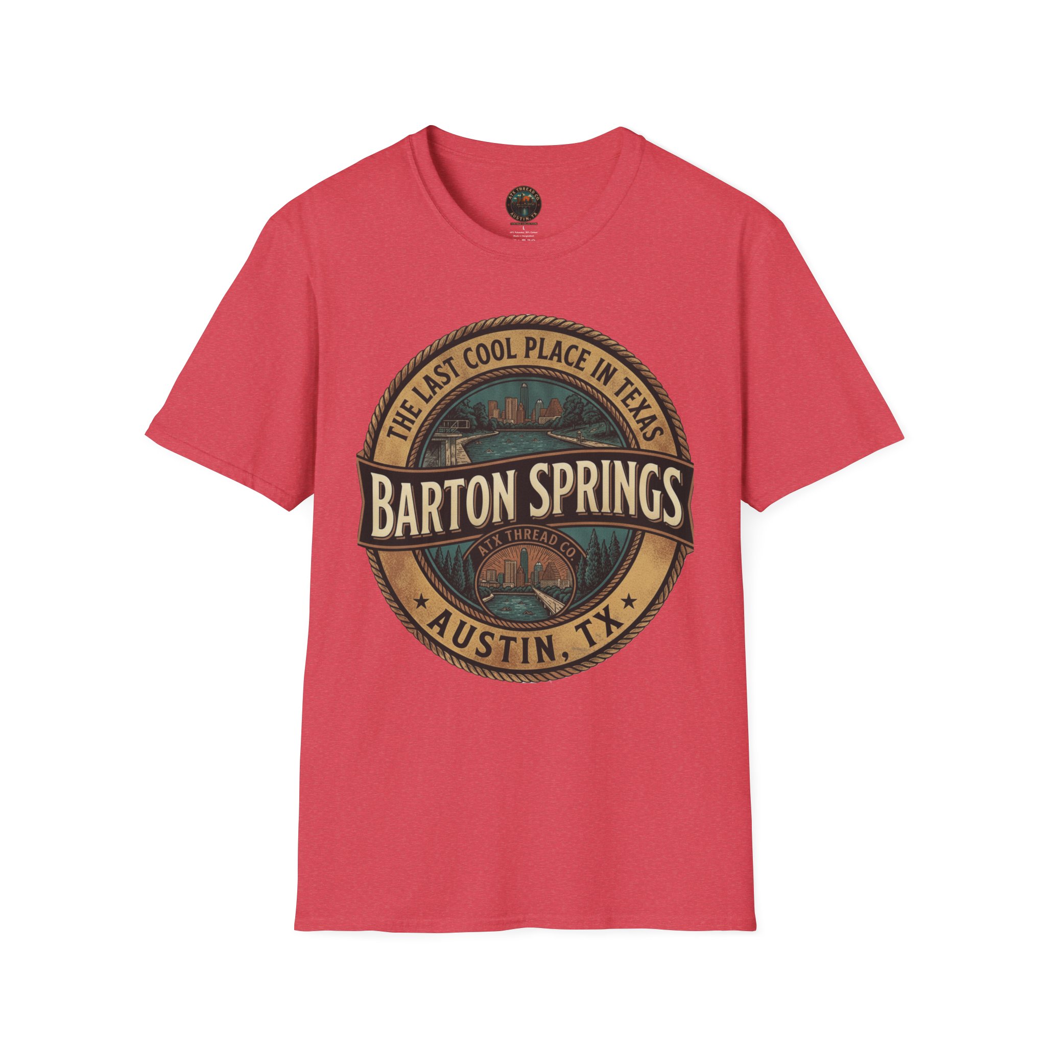 The Last Cool Place in Texas Barton Springs tee