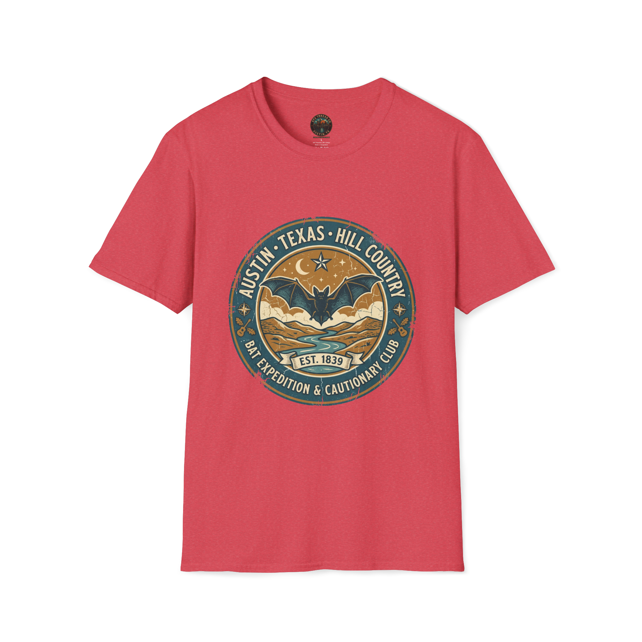 Austin Texas Hill Country Bat Tee