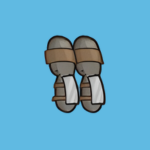 aluminum cowboy legs