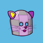 metal cat helmet