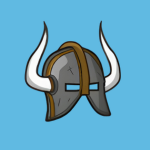 horned helmet