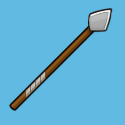 wooden spear