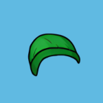 green beanie