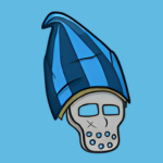 wizard hat mask