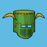 green face helmet