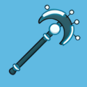 neon magic wand