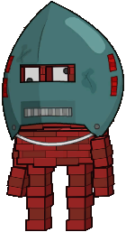 brick monster cone helmet