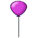 pink balloon