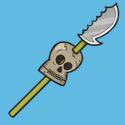 skull spear
