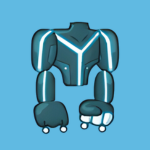 neon magic armor