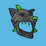 alloy wolf helmet