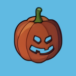pumpkin helmet