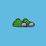 green shoes