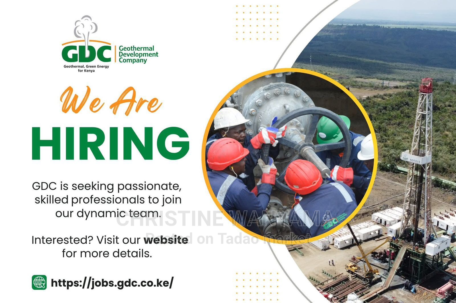 Vacancy in technician position 3