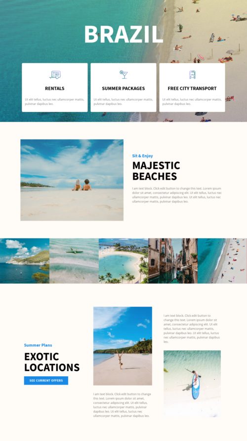 Travel Agency Destination