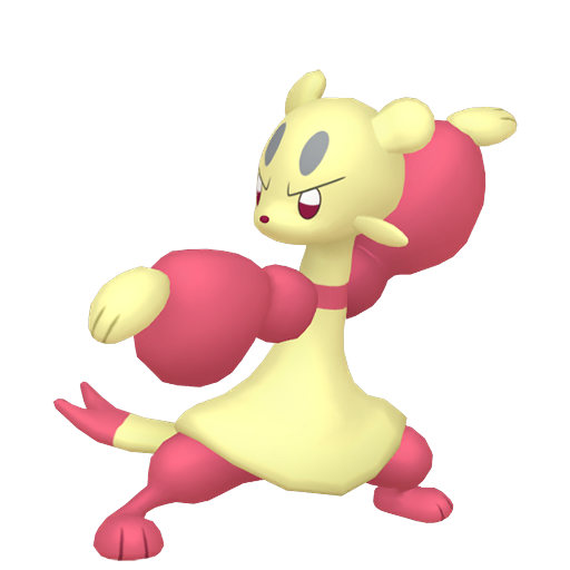 Mienfoo - Fighting type Pokemon from Pokemon X and Y with stats, moves, and evolution data