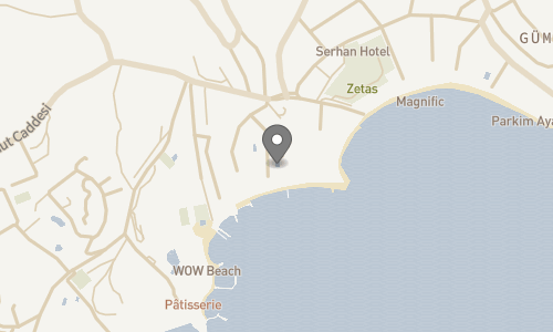 Lokation for Hotel Gumbet Cove