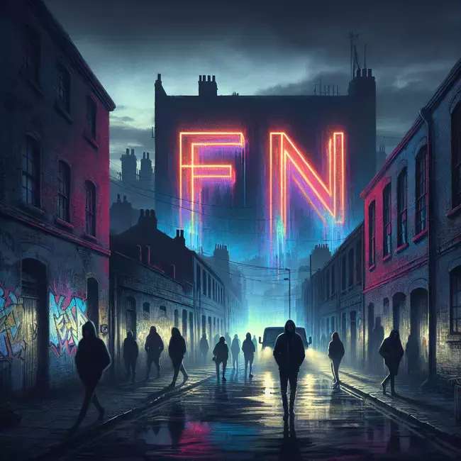 AI interpretation of F.N by Lil Tjay
