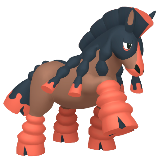 Mudsdale - Ground type Pokemon from Pokemon Scarlet and Violet with stats, moves, and evolution data