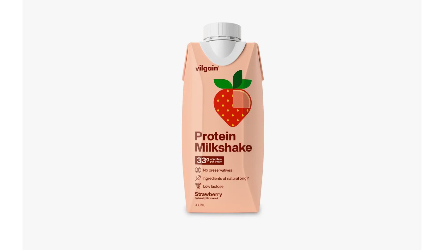 Protein Milkshake Jahoda