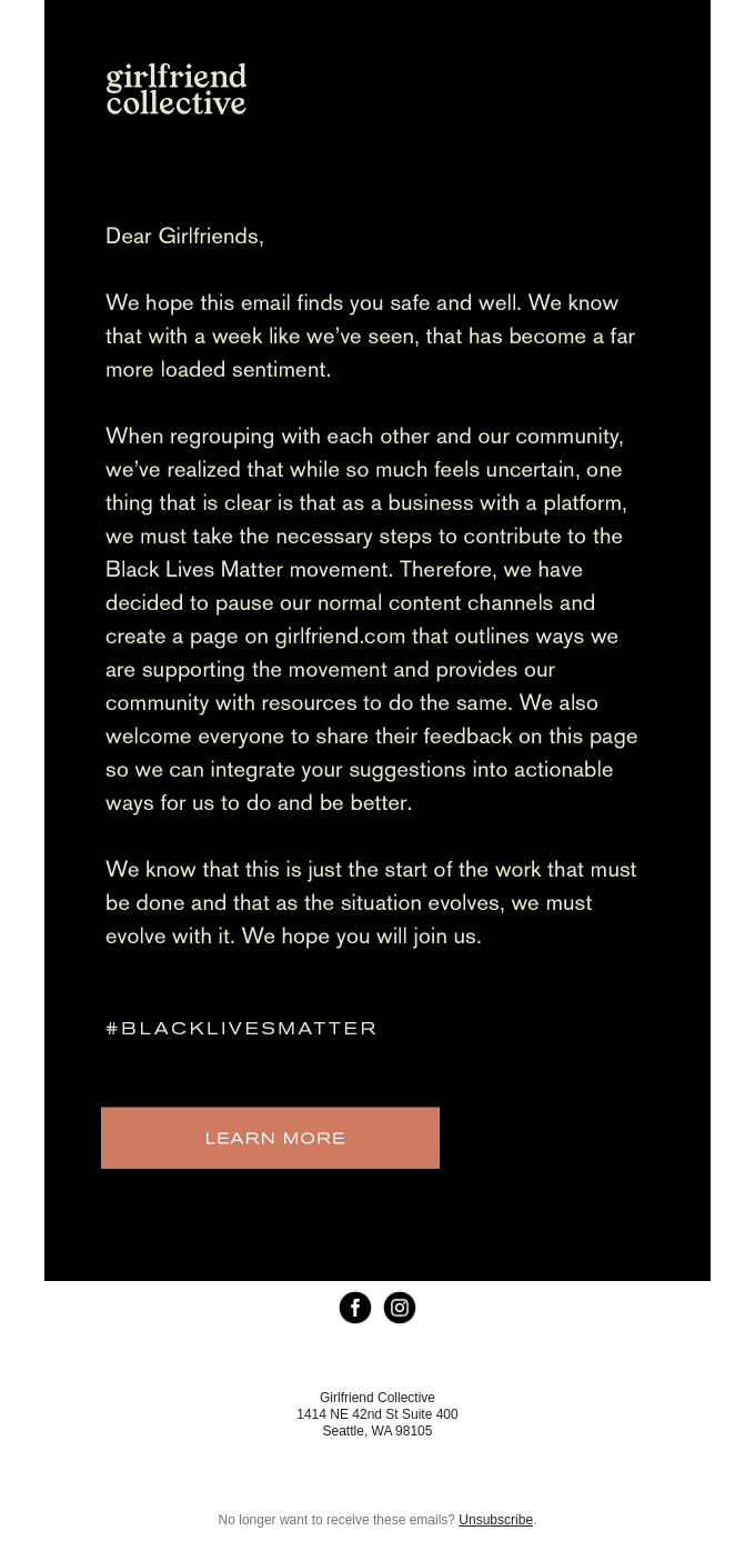Black Lives Matter Girlfriend Collective